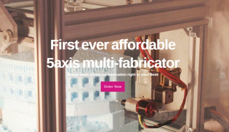 3D打印機加強版 - 5 Axis 3D Printer